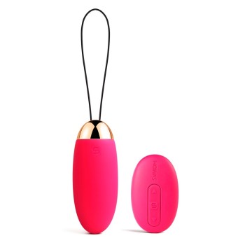 SVAKOM Elva Remote Control Egg Vibrator - Plum Red