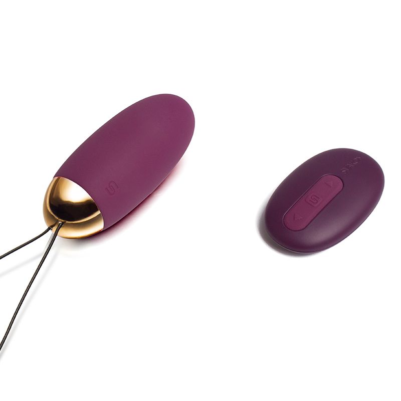 SVAKOM Elva Remote Control Egg Vibrator - Violet