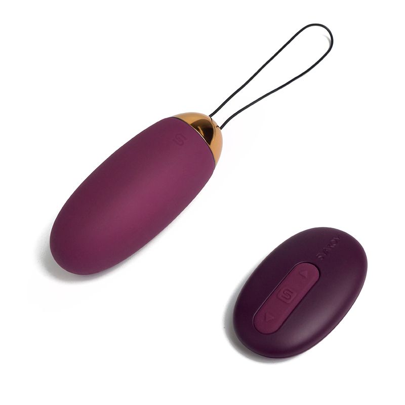 SVAKOM Elva Remote Control Egg Vibrator - Violet