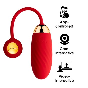 SVAKOM Ella Neo Interactive Egg Vibrator - Red