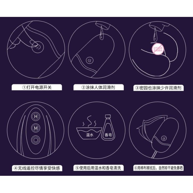 Erocome UrsaMinor - Egg - Purple