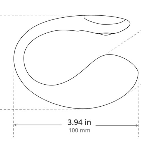 Lovense Lush 4 - G-Spot Egg Vibrator App Controlled