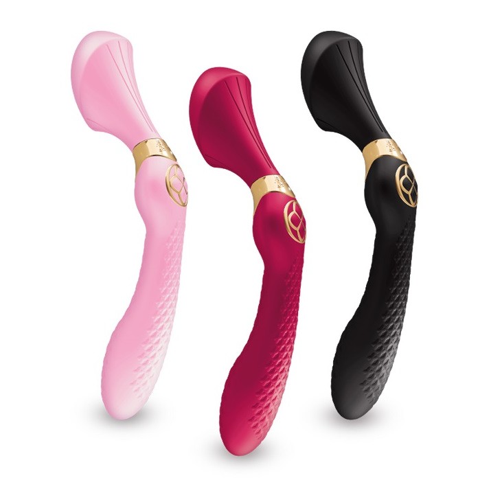 Shunga Zoa Massager - Raspberry