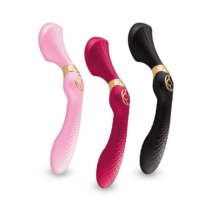 Shunga Zoa Massager - Raspberry