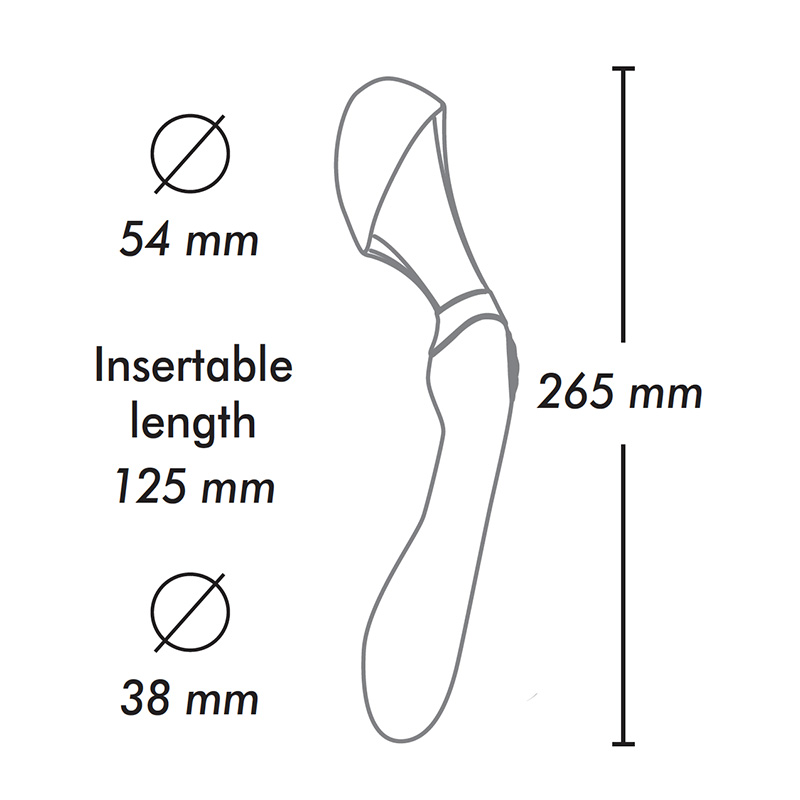 Shunga Zoa Massager - Raspberry