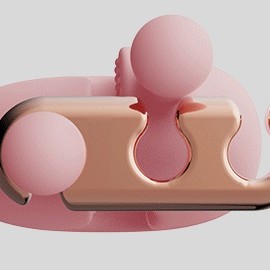 Qingnan Vibro Nipple Clamps Set #2 - Green