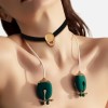 Qingnan Vibro Nipple Clamps Set #2 - Green