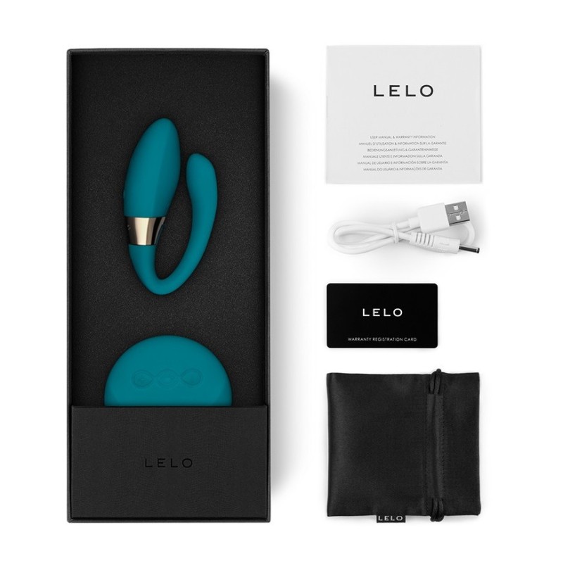 Lelo Tiani Duo Vibro Massager - Ocean Blue