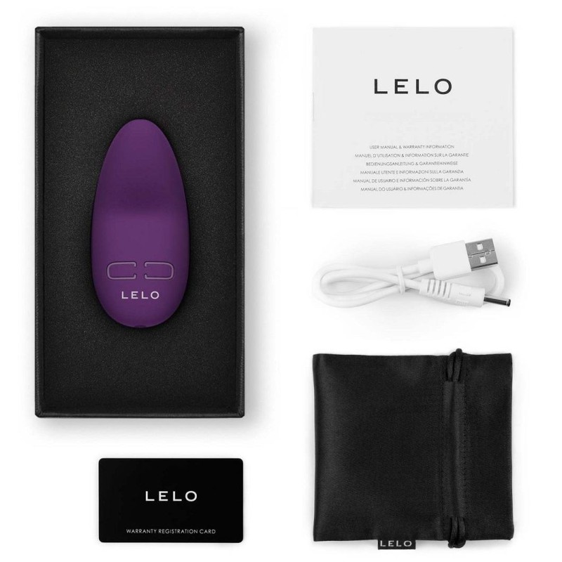 Lelo Lily 3 Mini Vibrator - Dark Plum