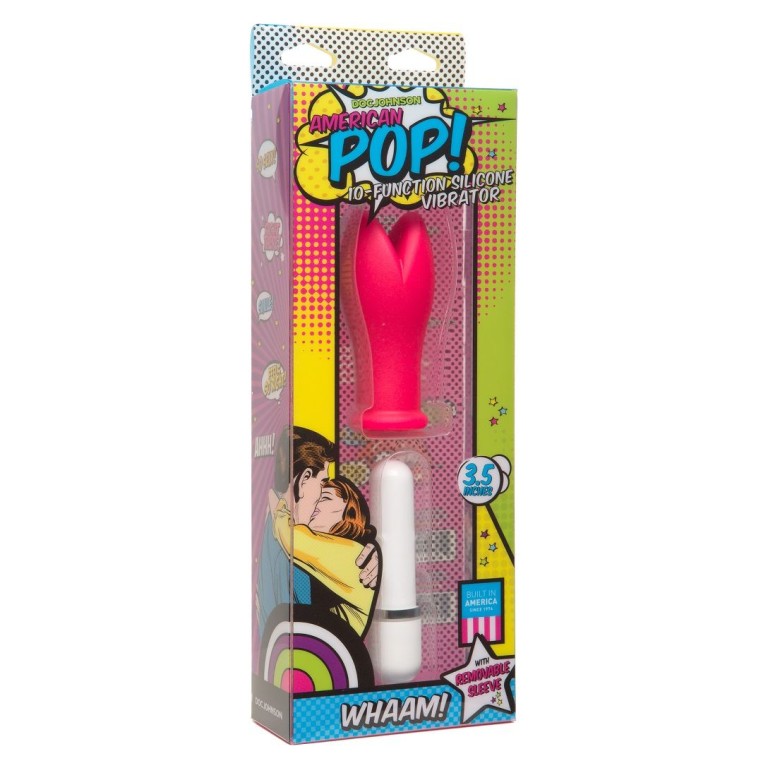Doc Johnson Whaam! 10 Function Vibrator - Pink