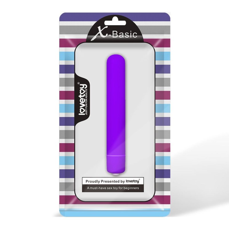 Lovetoy X-Basic Bullet 10 Speeds - Purple