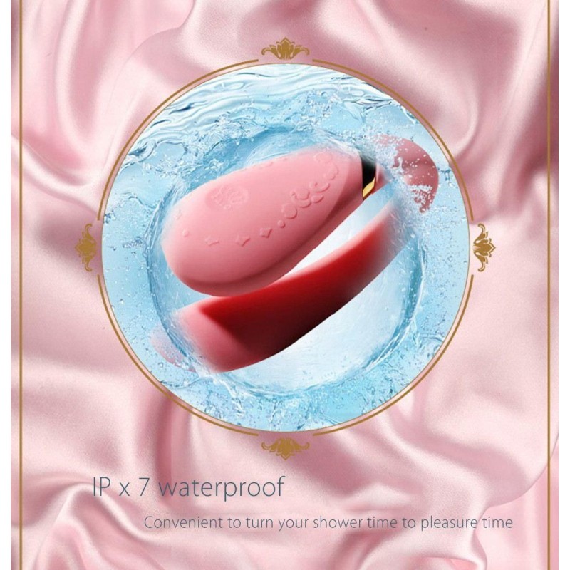 Zalo Fanfan APP Couple Massager Set - Rouge Pink