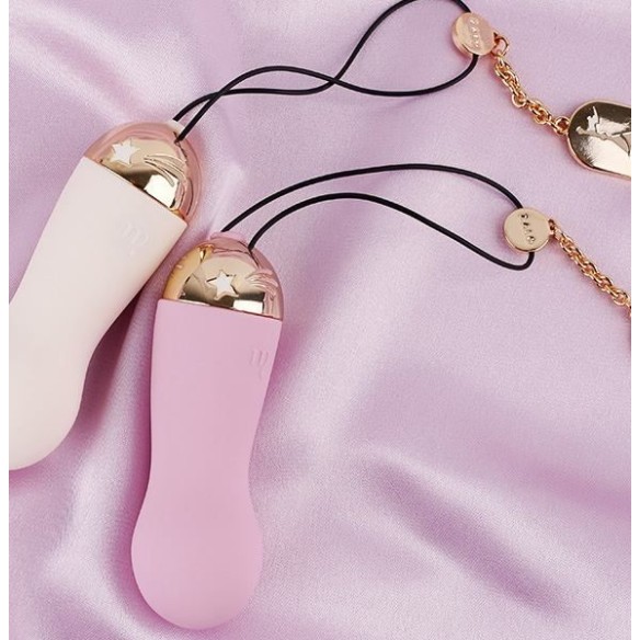 Zalo Baby Star APP Bullet Vibrator - Vanilla White