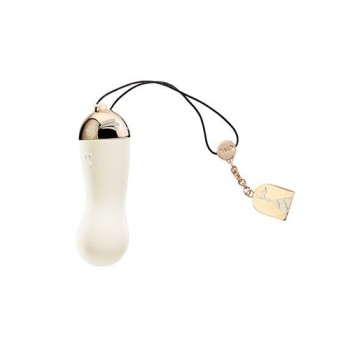 Zalo Baby Star APP Bullet Vibrator - Vanilla White