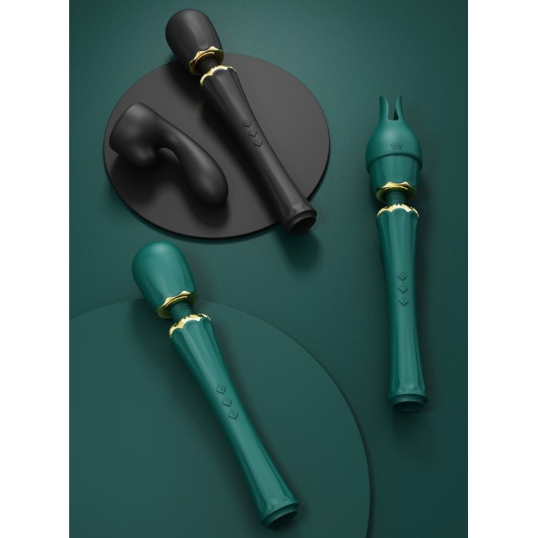 Zalo Kyro Wand Massager - Turquoise Green