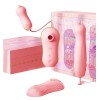 Zalo Unicorn APP Massager Set - Strawberry Pink