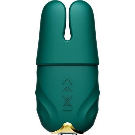 Zalo Nave APP Vibro Nipple Clamps - Velvet Purple