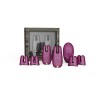 Zalo Nave APP Vibro Nipple Clamps - Velvet Purple