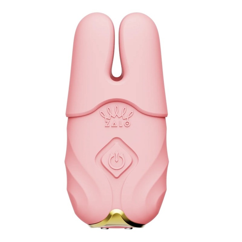 Zalo Nave APP Vibro Nipple Clamps - Velvet Purple