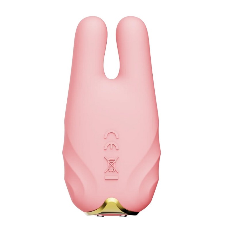 Zalo Nave APP Vibro Nipple Clamps - Velvet Purple