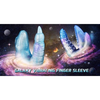 FAAK Tentacle Vibro Finger Sleeve - Galaxy