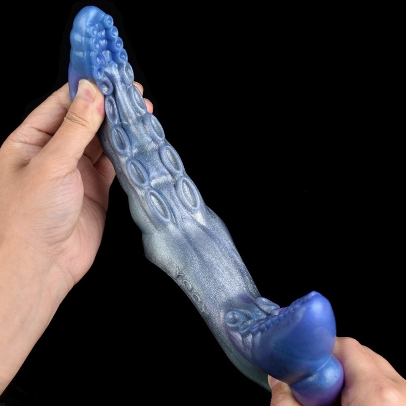 FAAK Tentacle Vibro Finger Sleeve - Galaxy