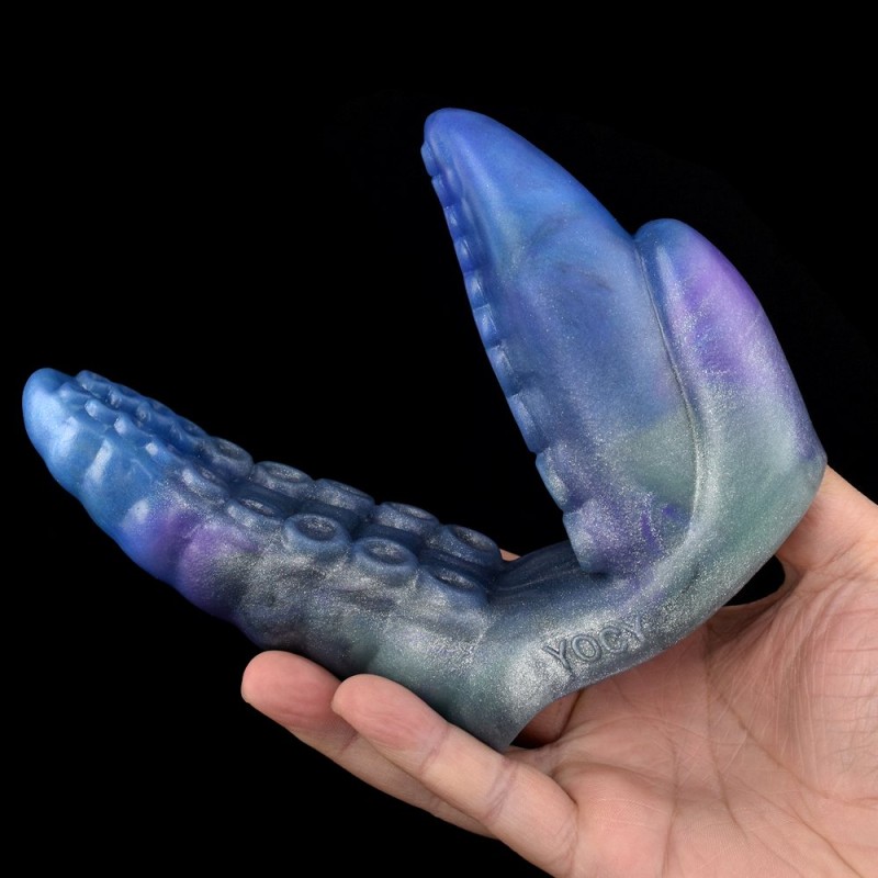 FAAK Tentacle Vibro Finger Sleeve - Galaxy