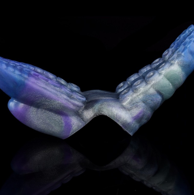FAAK Tentacle Vibro Finger Sleeve - Galaxy
