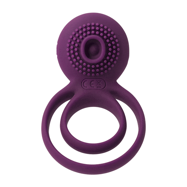 SVAKOM Tammy Double Vibro Ring - Violet