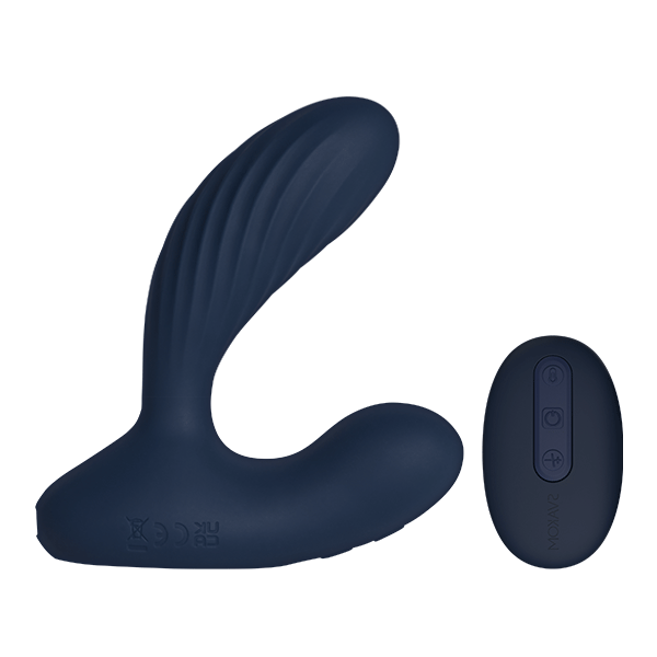 SVAKOM Vick Neo 2 Interactive Heating Prostate Vibrator - Navy Blue