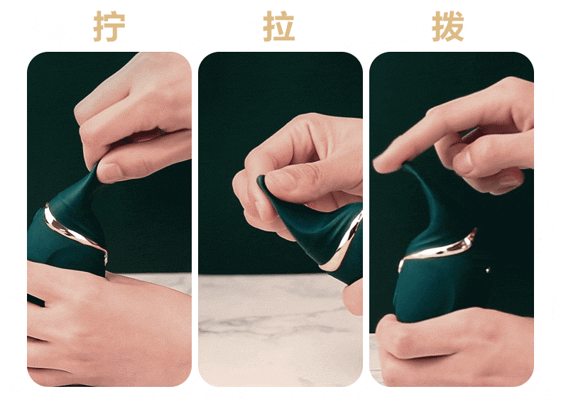 Zalo Hero APP 2in1 Clitoral Massager - Wine Red