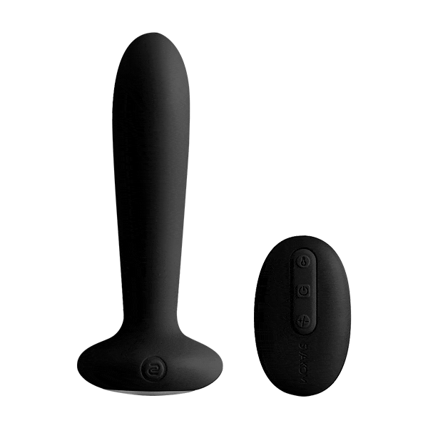 SVAKOM Primo Remote Control Heating Anal Vibrator - Black