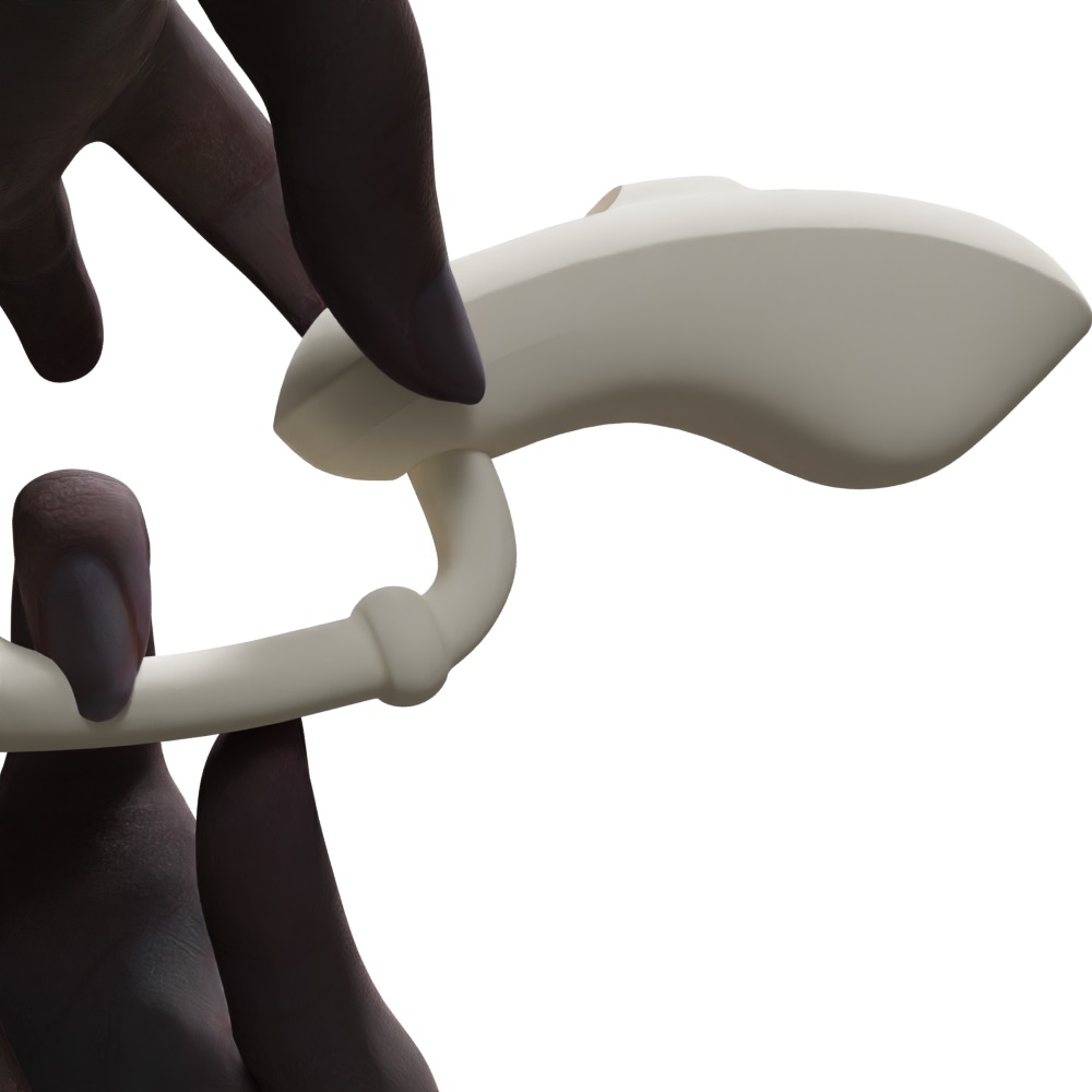 Qingnan - Wearable Vibrator #6 - Beige photo-4