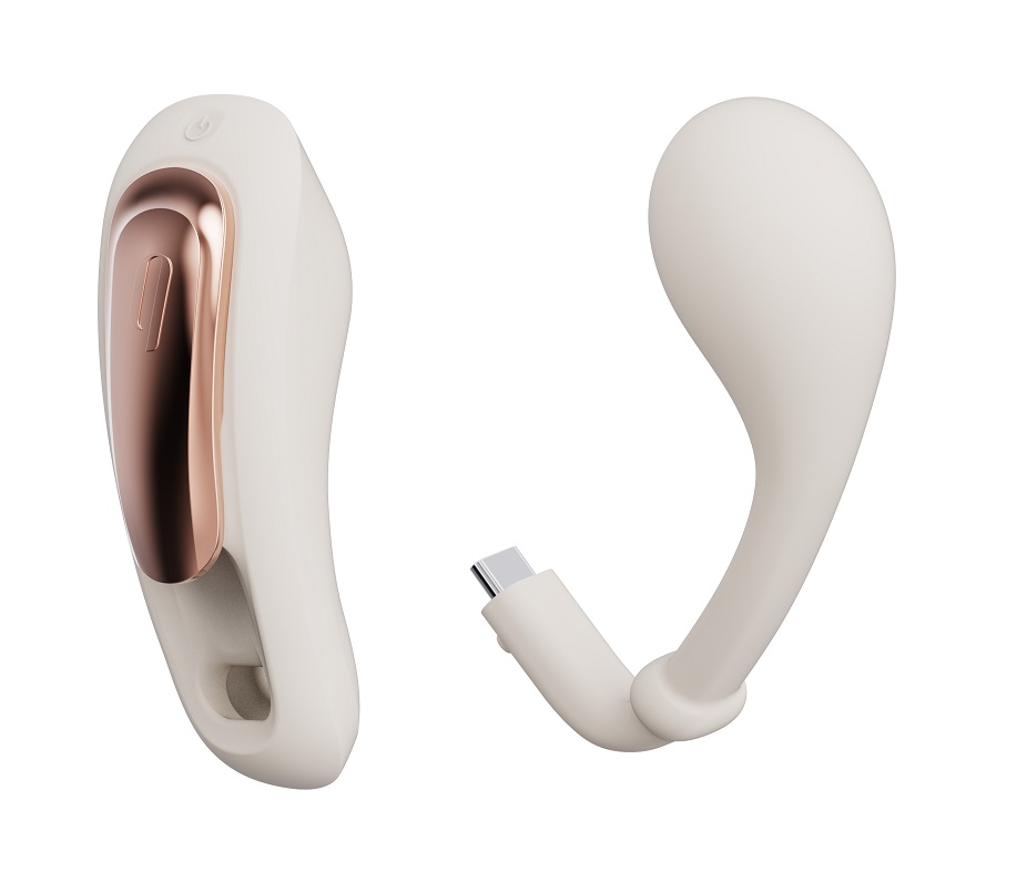 Qingnan - Wearable Vibrator #6 - Beige photo-13