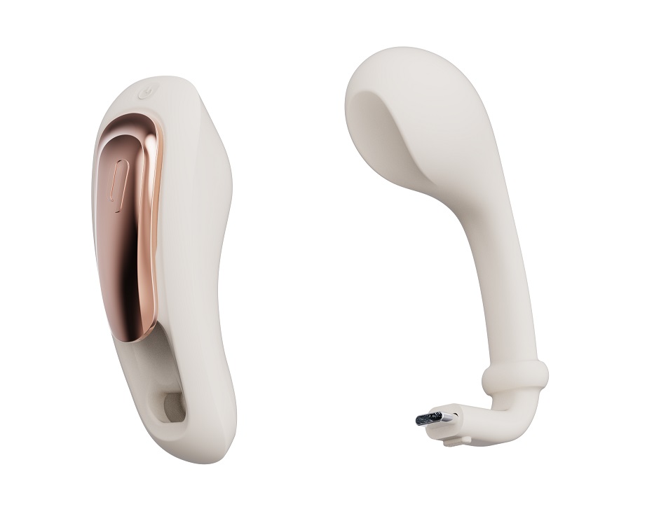 Qingnan - Wearable Vibrator #6 - Beige photo-14