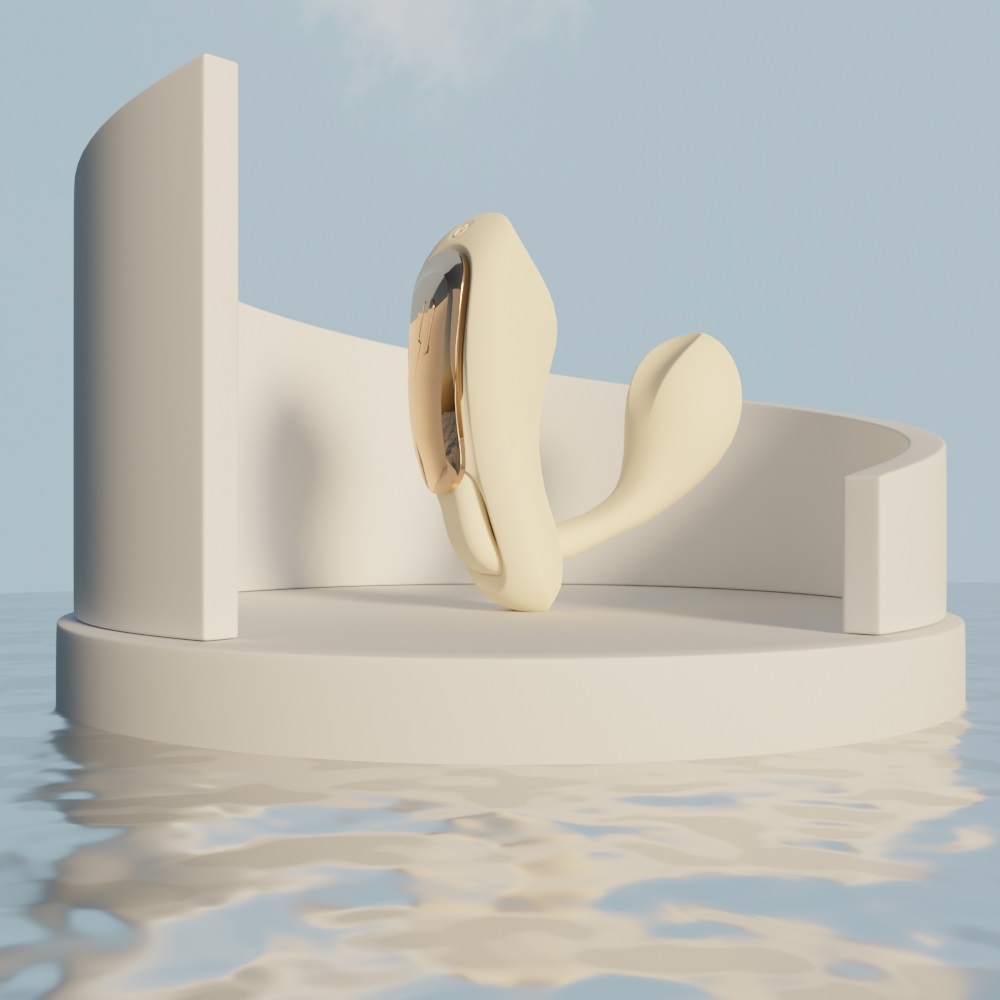 Qingnan - Wearable Vibrator #6 - Beige photo-16