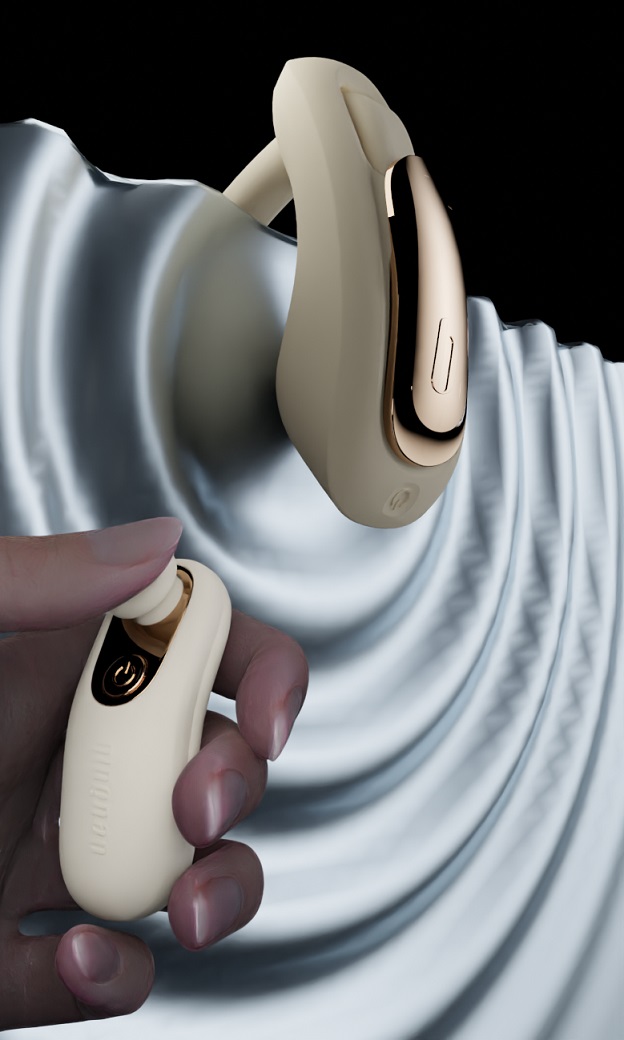 Qingnan - Wearable Vibrator #6 - Beige photo-21