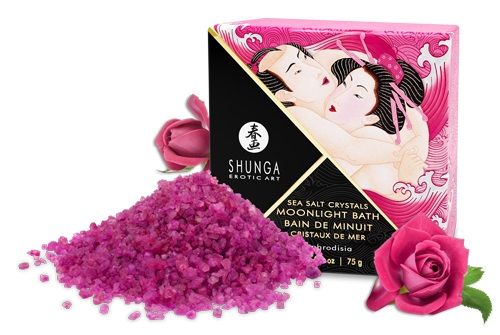 Shunga - Crystal Bath Salt Aphrodisia - 75g photo-2