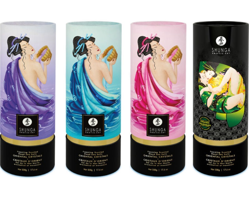 Shunga - Crystal Bath Salt Exotic Fruits - 500g photo-3
