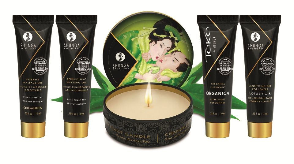 Shunga - Geisha's Secrets Set Green Tea photo-3