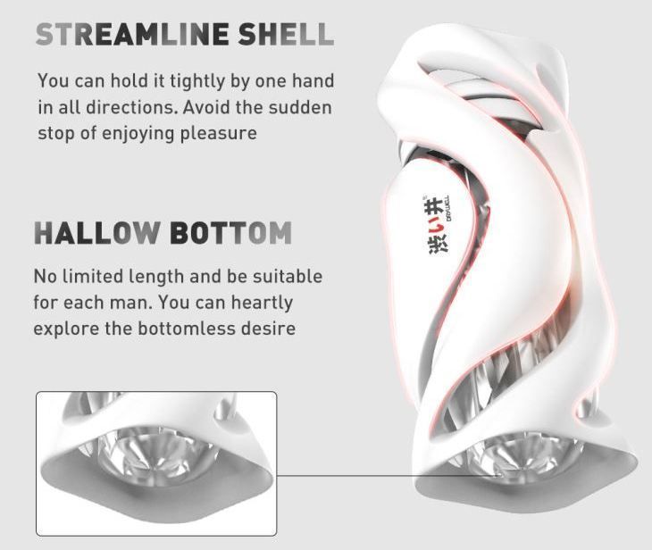 Drywell - Hurricane Masturbator - White photo-12