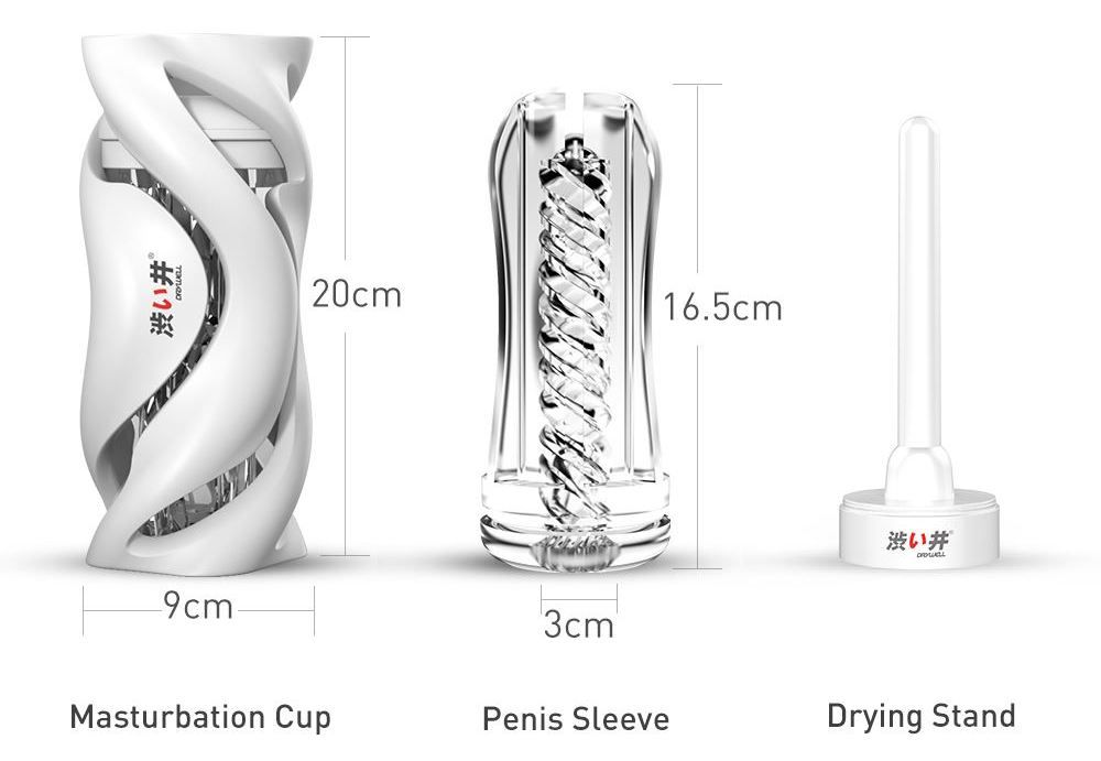 Drywell - Hurricane Masturbator - White photo-14