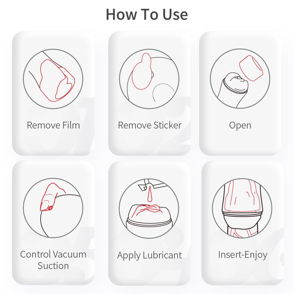 Drywell - Space Pussy Masturbator - White photo-9