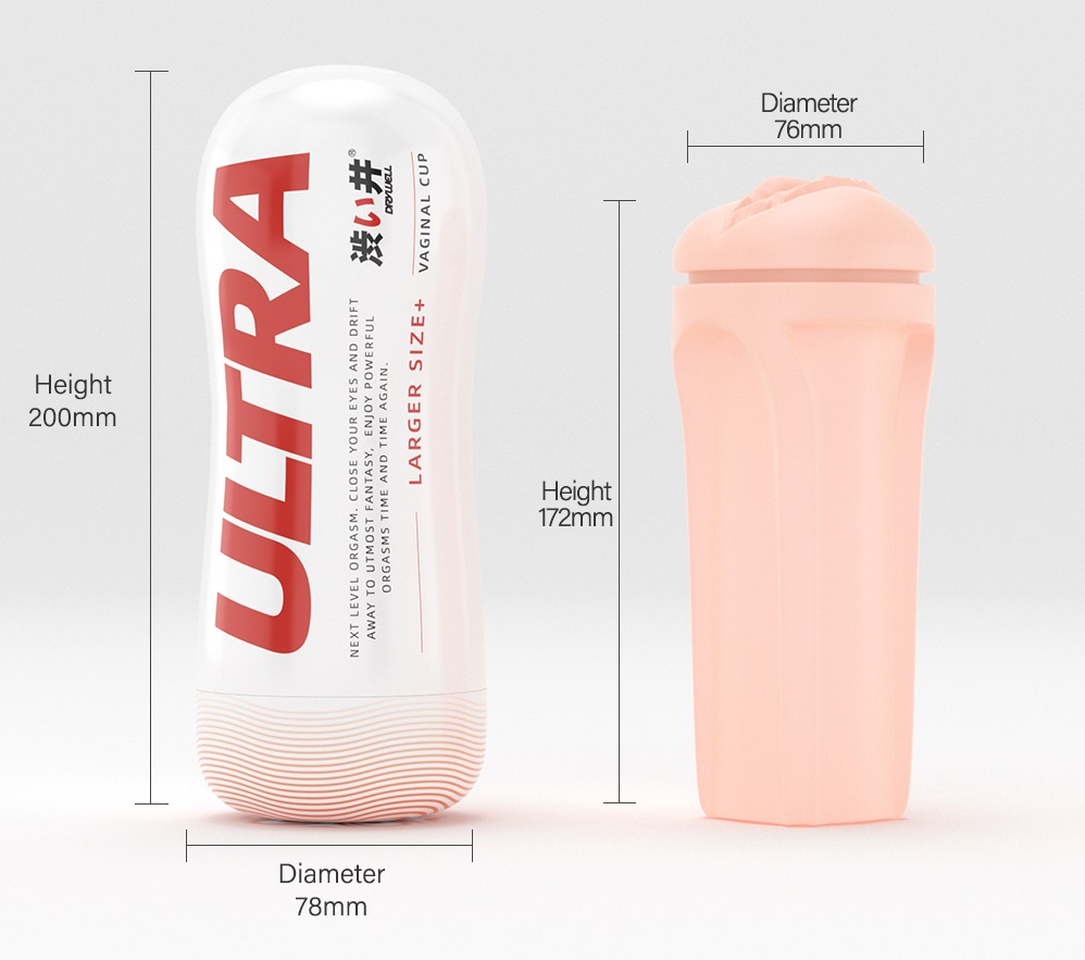 Drywell - Ultra Masturbator - White photo-6