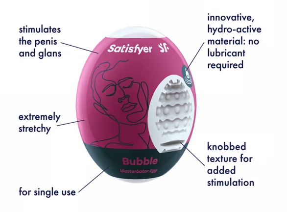 Satisfyer - Single Egg - Bubble photo-4