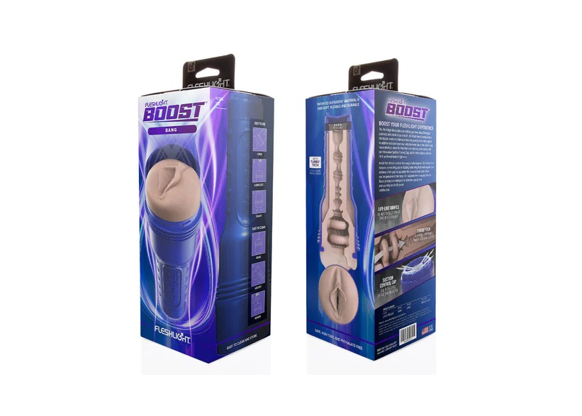 Fleshlight - Boost Bang Masturbator - Flesh photo-11