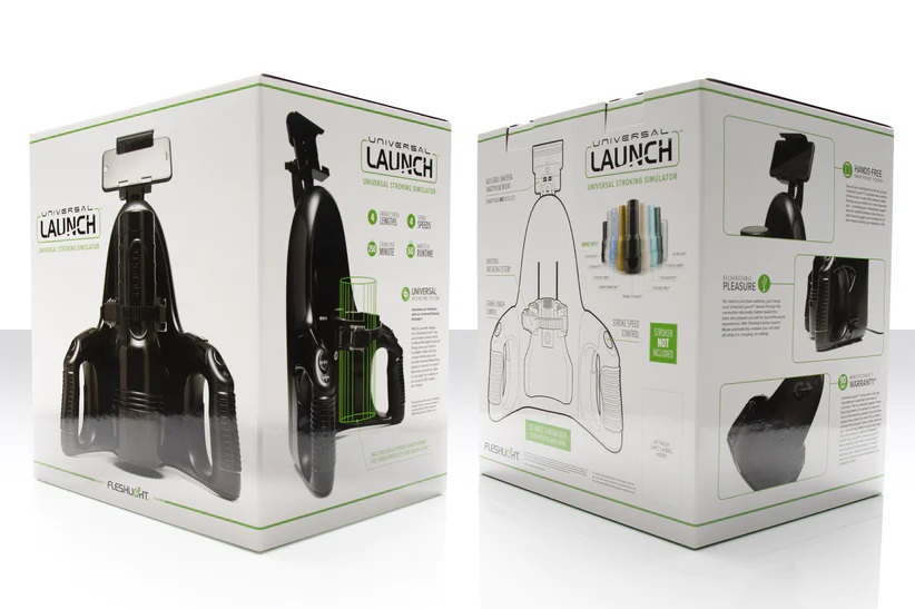 Fleshlight - Universal Launch - Black photo-12