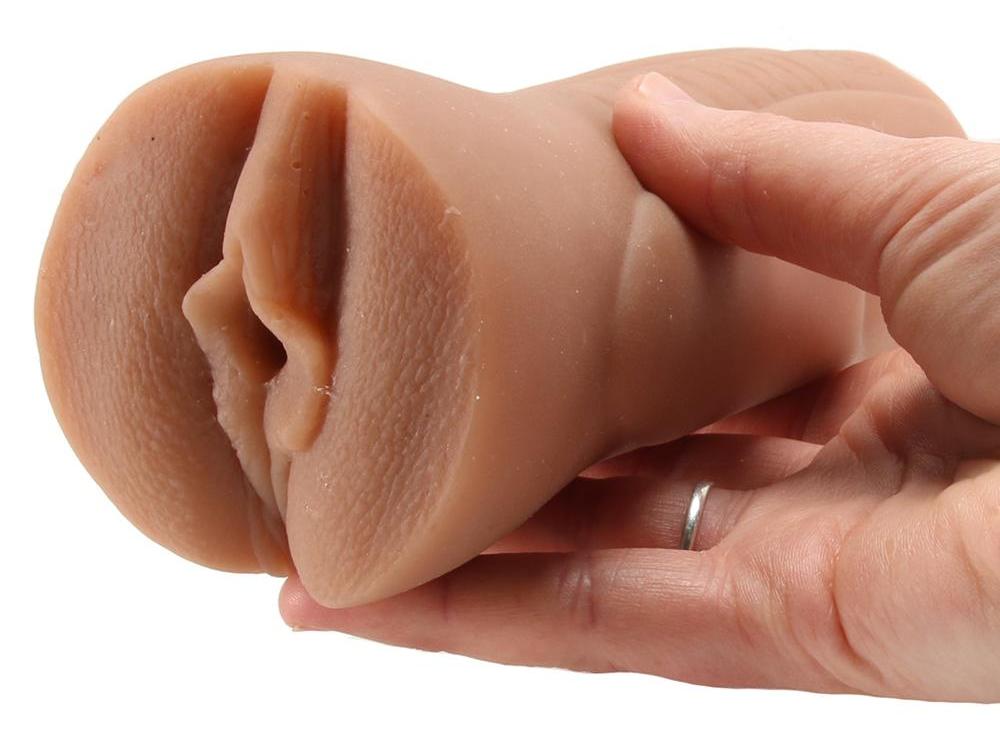 Doc Johnson - Honey Gold Pocket Pussy - Caramel photo-2