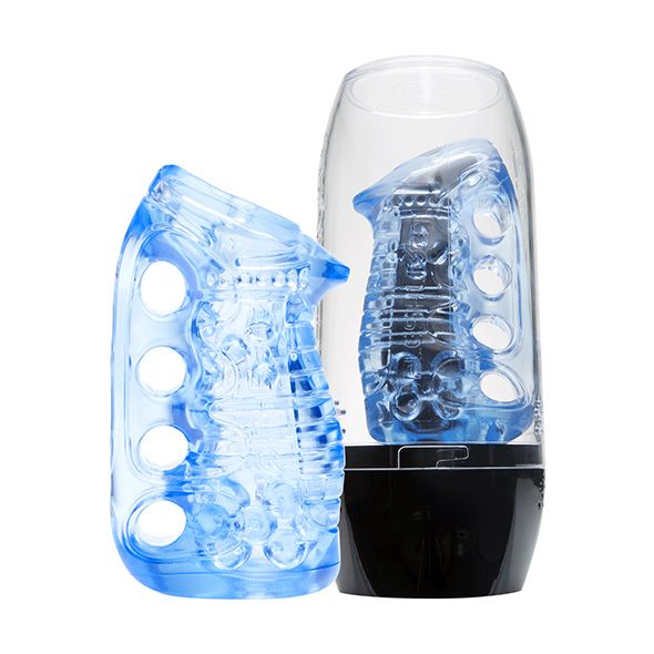 Fleshlight - Fleshskins Grip Blue Ice Stroker photo-6