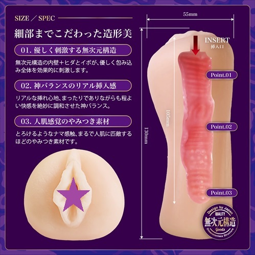 Magic Eyes - Fluffy Wet Melt Mini Masturbator photo-2